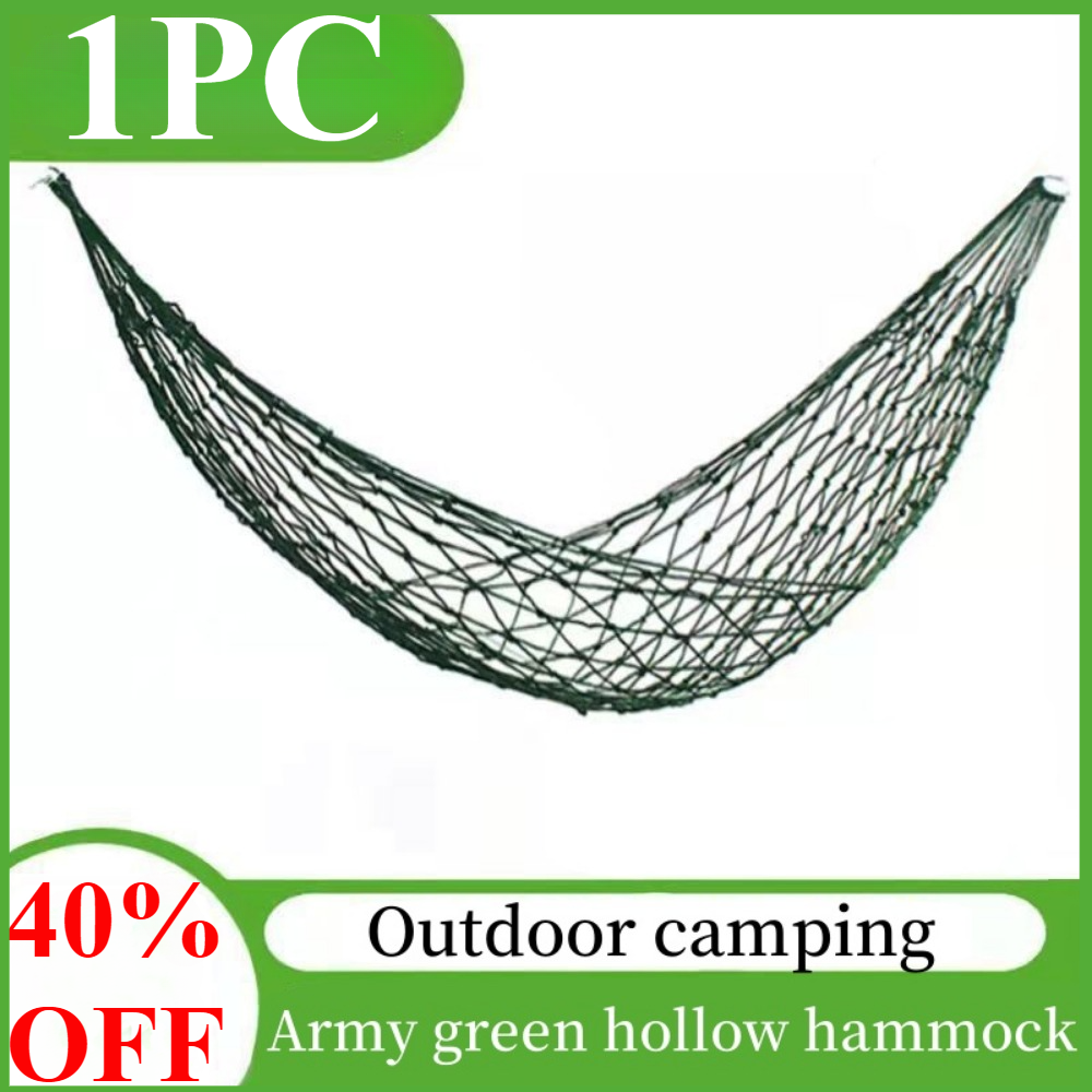 Camping Rope - Nylon Rope Meshy Hammock For Outdoor