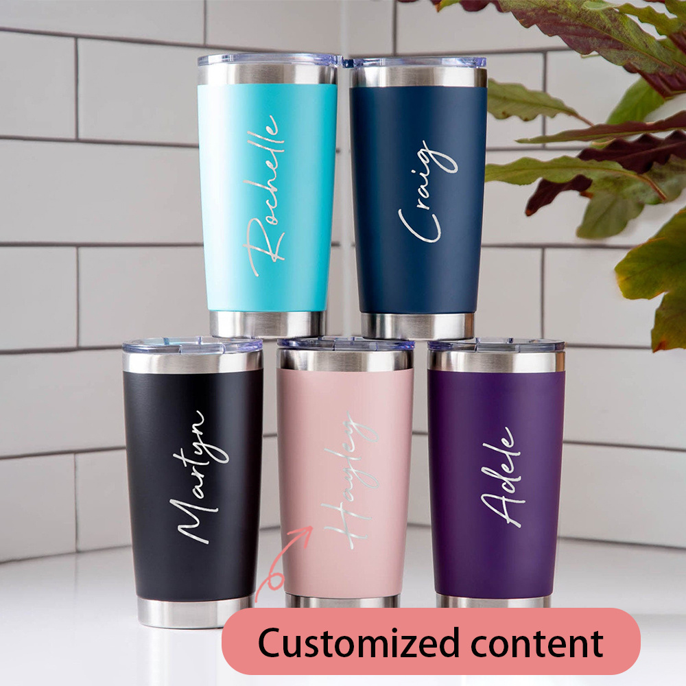 Outdoor Camping Water Tank - Personalized stainless steel cold drink cup,