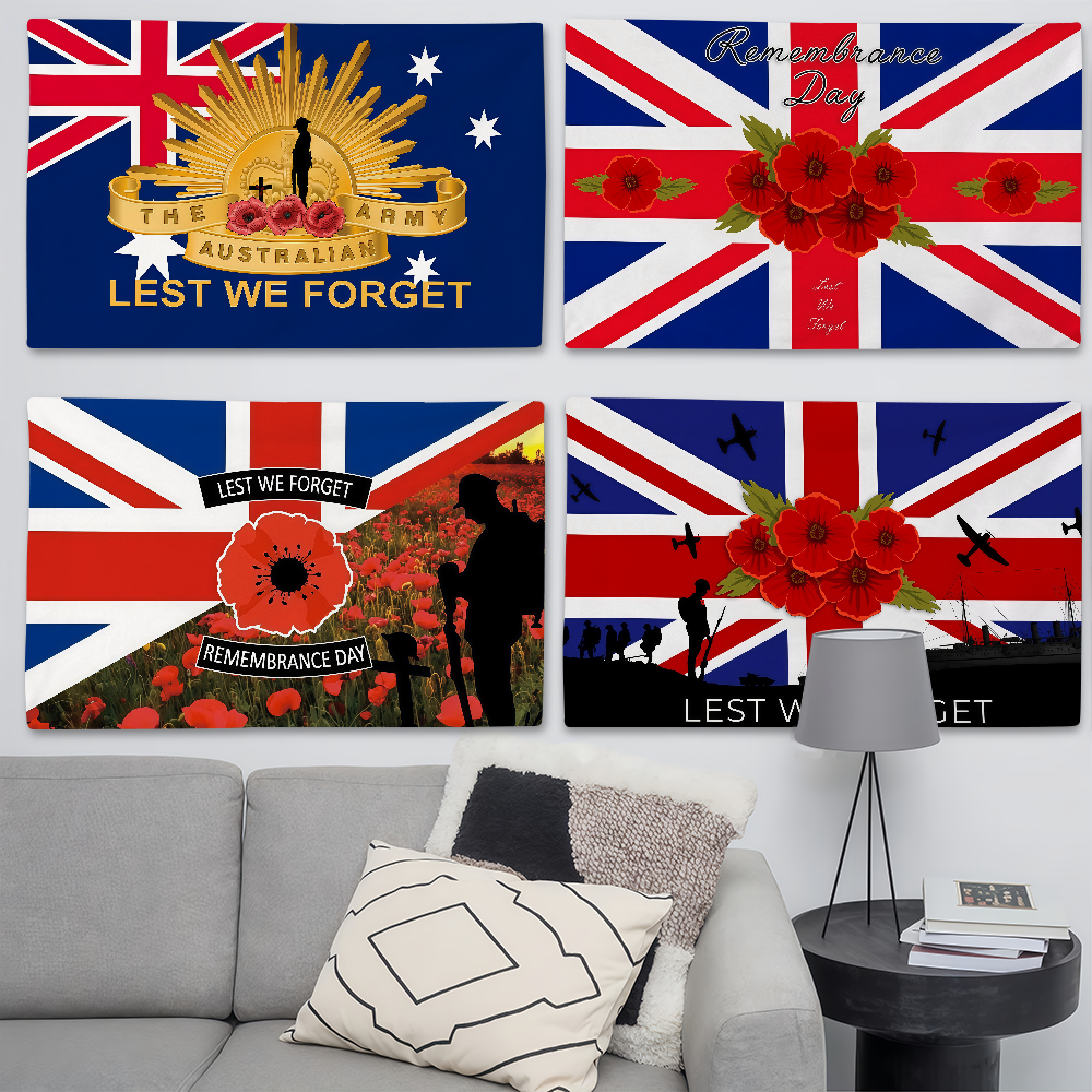 Outdoor Camping Australia - Australia Lest We Forget Flag Suitable