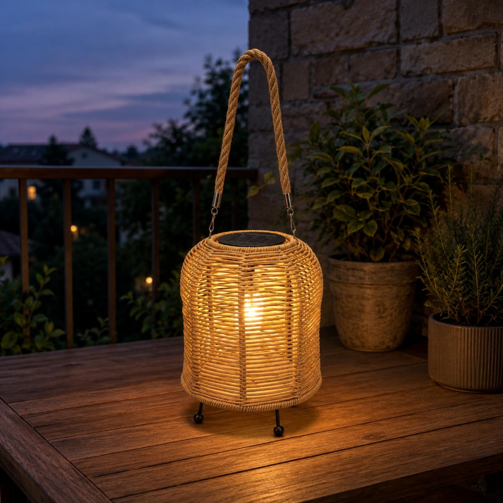 Handwoven Solar Lantern Braide - Camping Rope recensione e prezzo