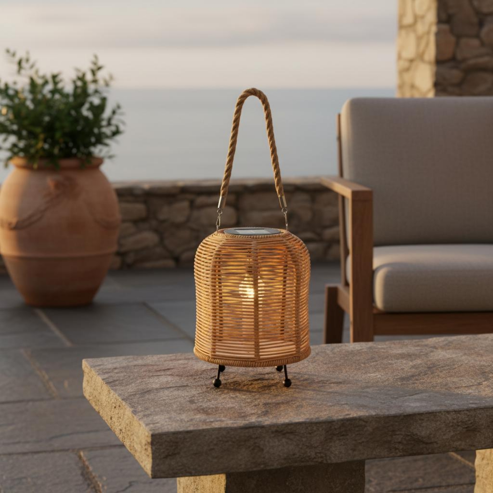 Handwoven Solar Lantern Braide - Camping Rope recensione e prezzo