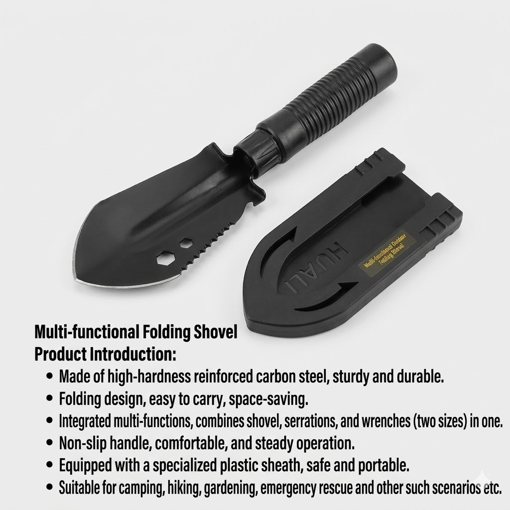 Ultralight Mini Tactical Shove - Outdoor Camping Essential Gear recensione e prezzo
