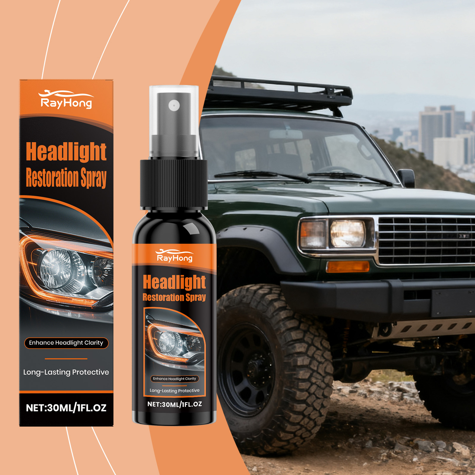 30ml Headlight Restoration Spr - Headlamp recensione e prezzo