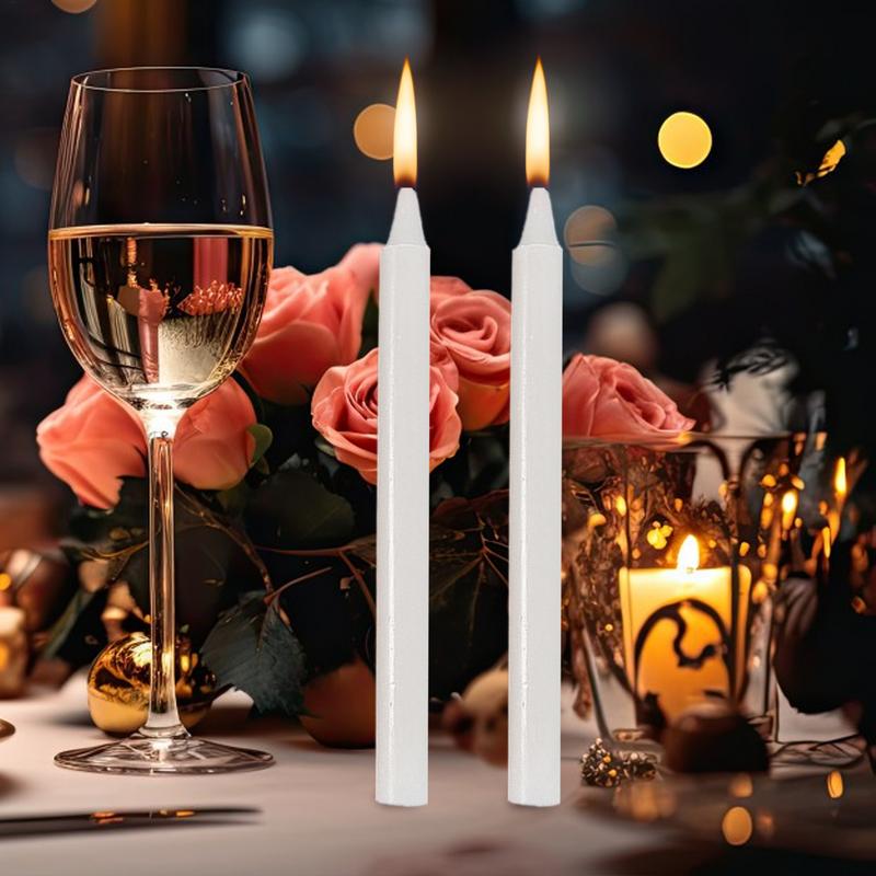 Taper Candles 10X Natural Wax  - Glow Sticks Survival recensione e prezzo