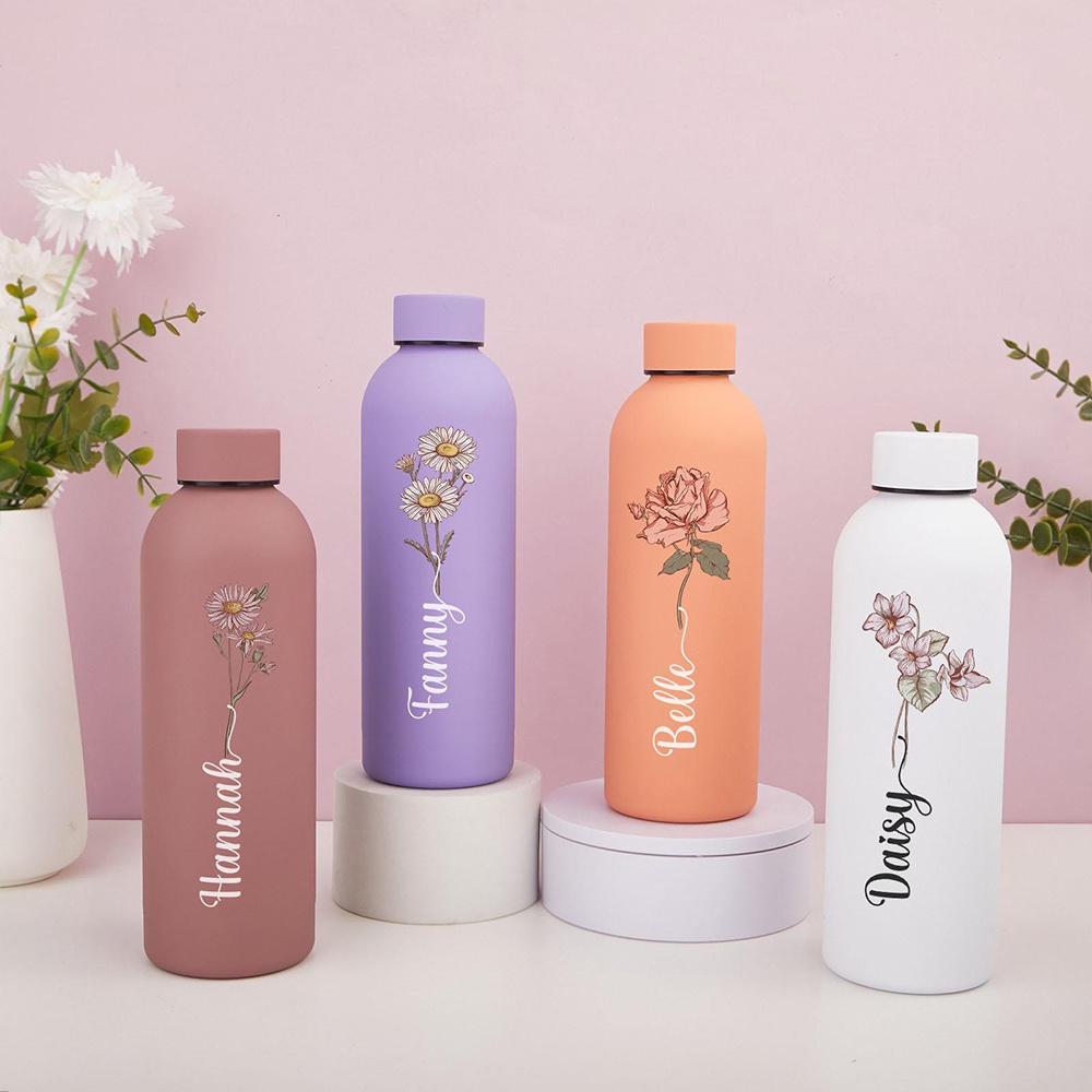 Customized floral water bottle - Outdoor Camping Water Tank recensione e prezzo