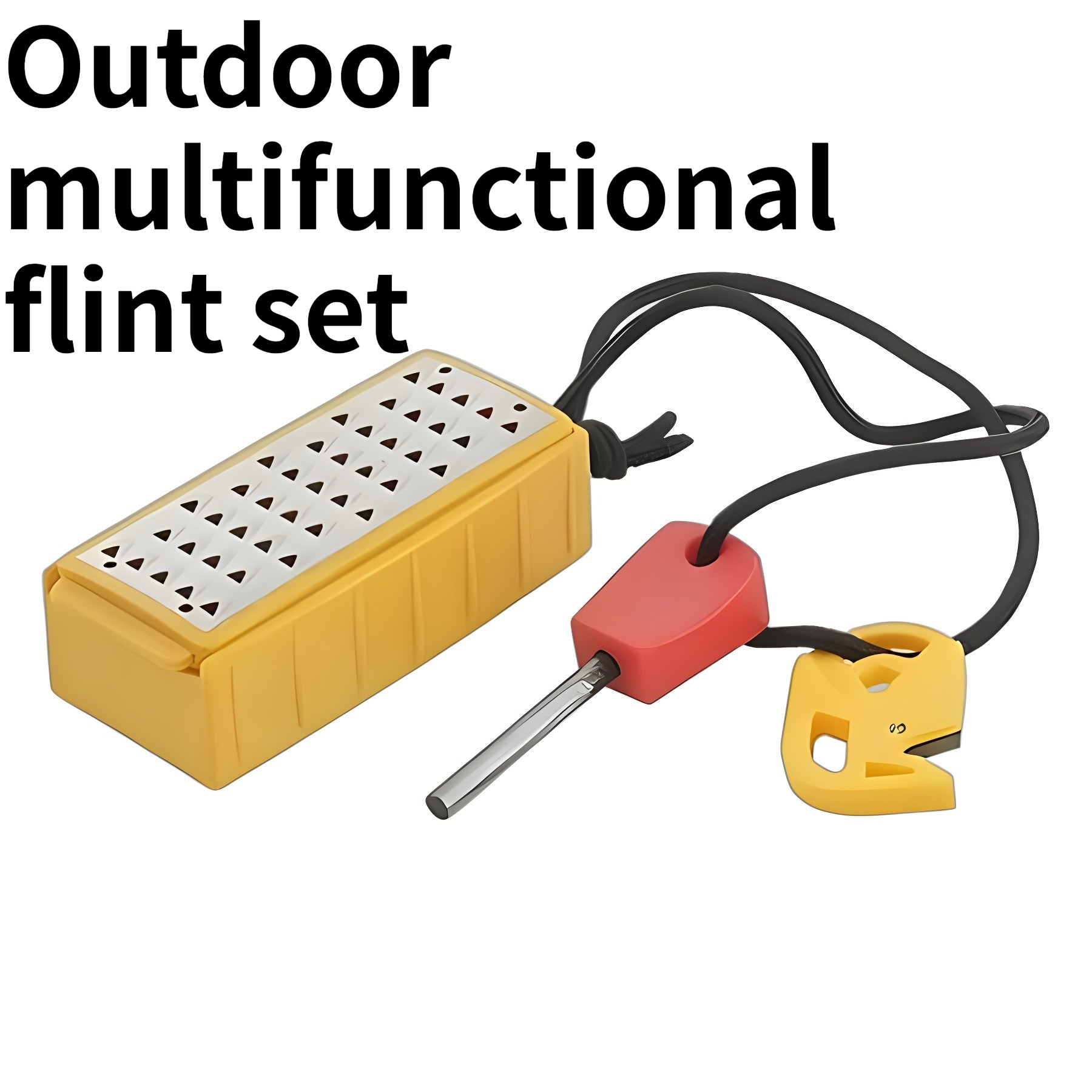 Multi-functional Outdoor Emerg - Fire Starter Flint recensione e prezzo
