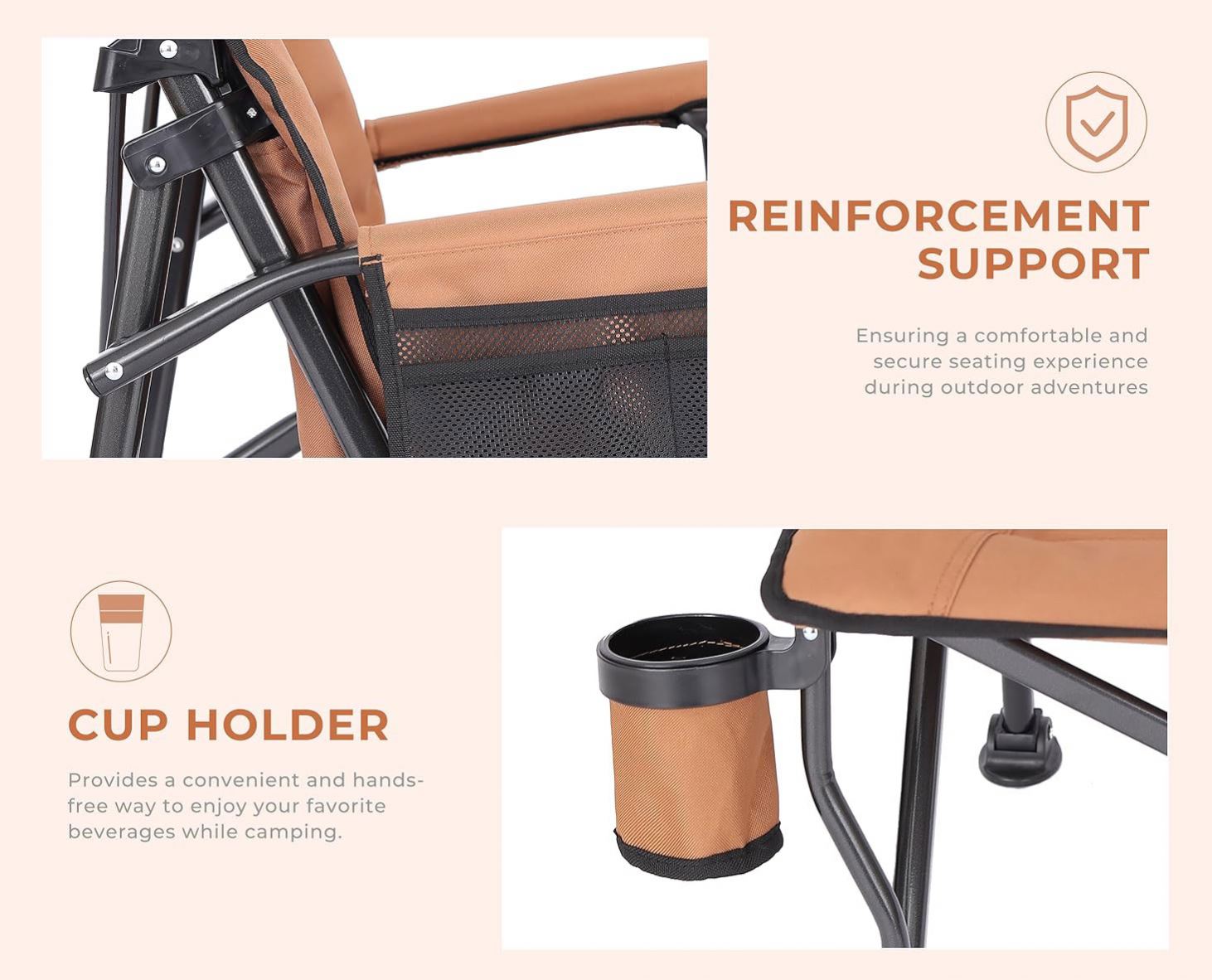 Custom High Quality Adjustable - Quality Outdoor Camping Chairs recensione e prezzo