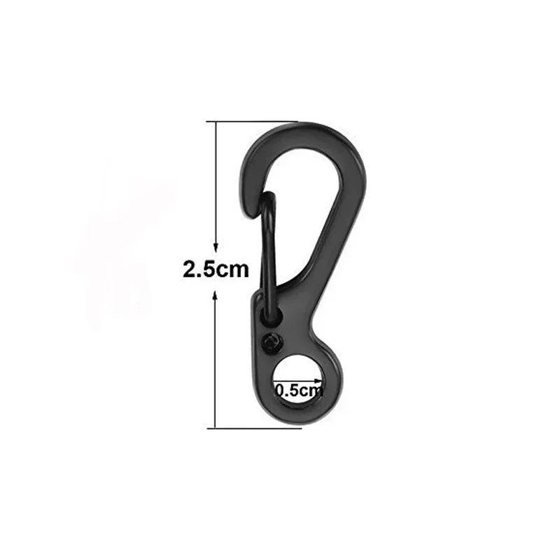10Pcs/lot Mini Carabiner Parac - Outdoor Camping Essential Gear recensione e prezzo