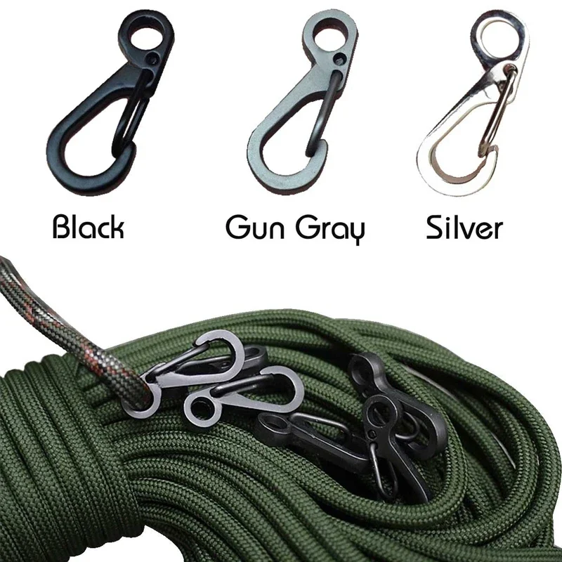 10Pcs/lot Mini Carabiner Parac - Outdoor Camping Essential Gear recensione e prezzo