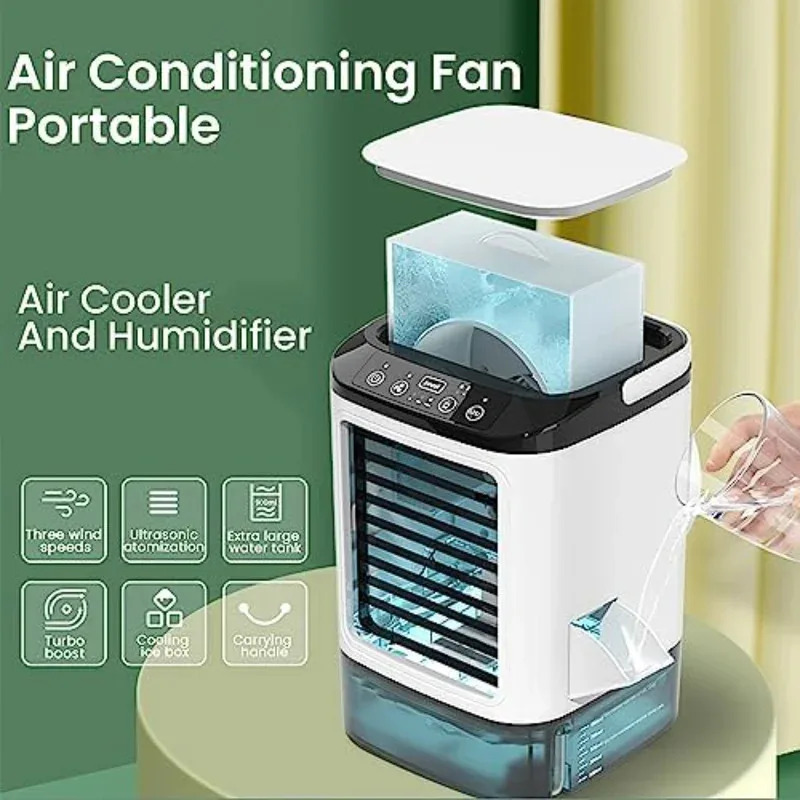 2025 Newest Portable Mini Air  - Outdoor Camping Air Conditioner recensione e prezzo