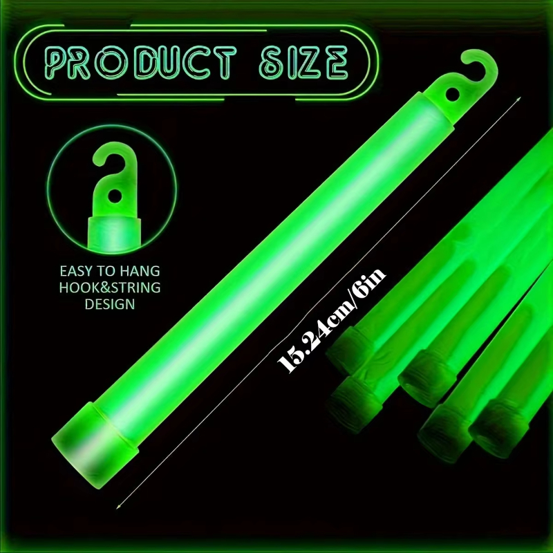 6-12PCS LED Glow Stick with Ho - Glow Sticks Survival recensione e prezzo