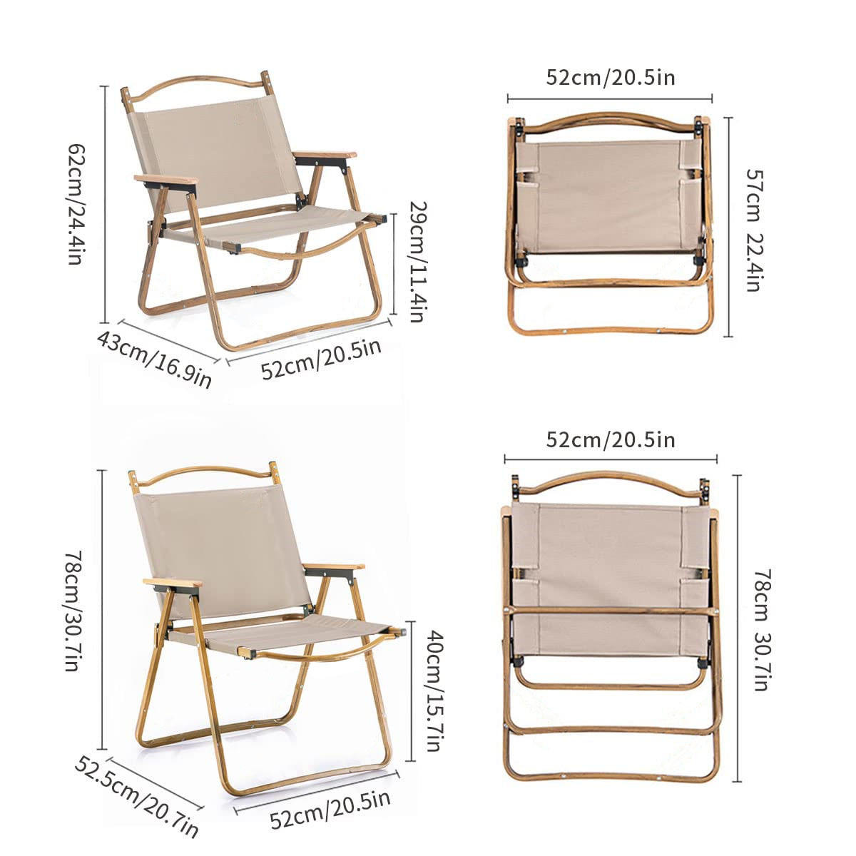 High Quality Portable  Folding - Quality Outdoor Camping Chairs recensione e prezzo