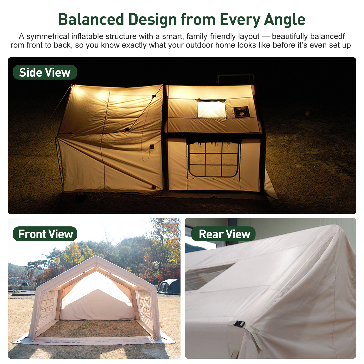 9.0 Air Tent-Beige Zelt Family - Camping Zelt Outdoor recensione e prezzo