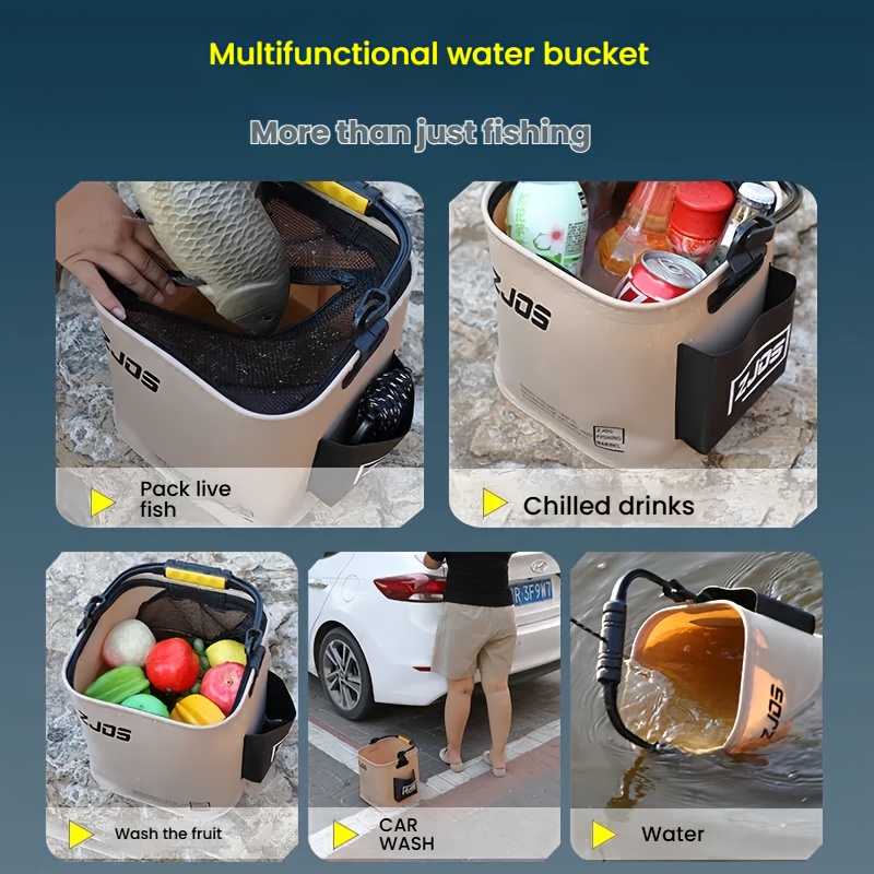 Portable Folding Bucket 8L/13L - Camping Rope recensione e prezzo