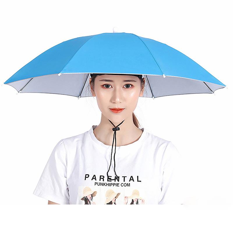 Portable Fishing Umbrella Hat  - Outdoor Camping Hat recensione e prezzo