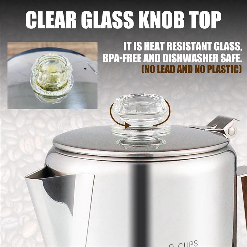 HOT Coffee Percolators Stoveto - Camp Percolator Coffee recensione e prezzo