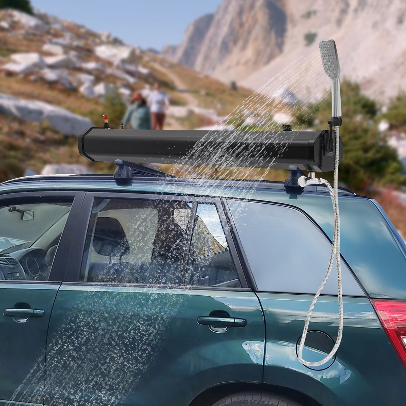 20L Portable Solar Shower, Roo - Outdoor Camping Water Tank recensione e prezzo