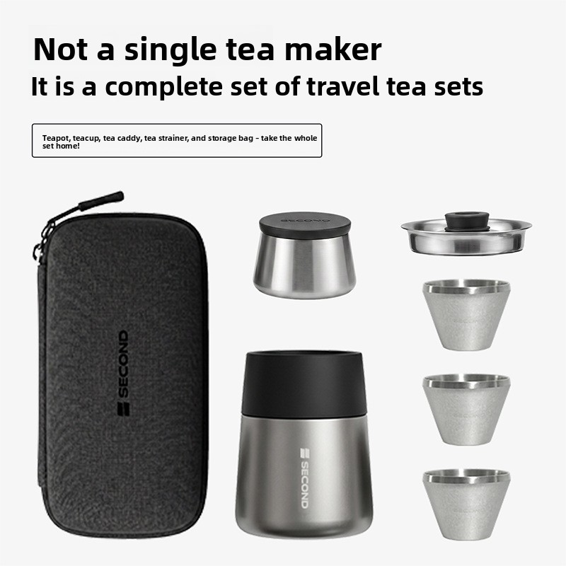 Portable Travel Tea Set with C - Outdoor Camping Direct recensione e prezzo