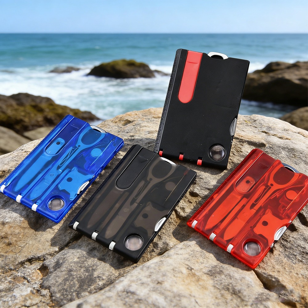 12 in 1 Portable Pocket Credit - Outdoor Camping Essential Gear recensione e prezzo