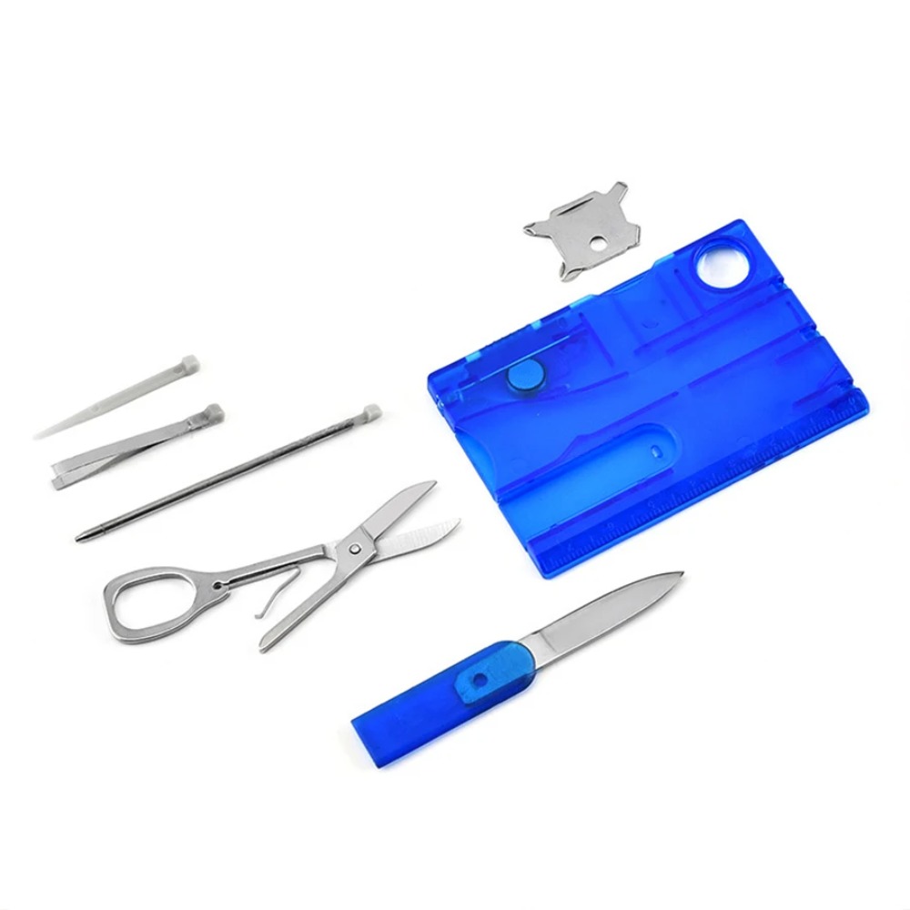 12 in 1 Portable Pocket Credit - Outdoor Camping Essential Gear recensione e prezzo