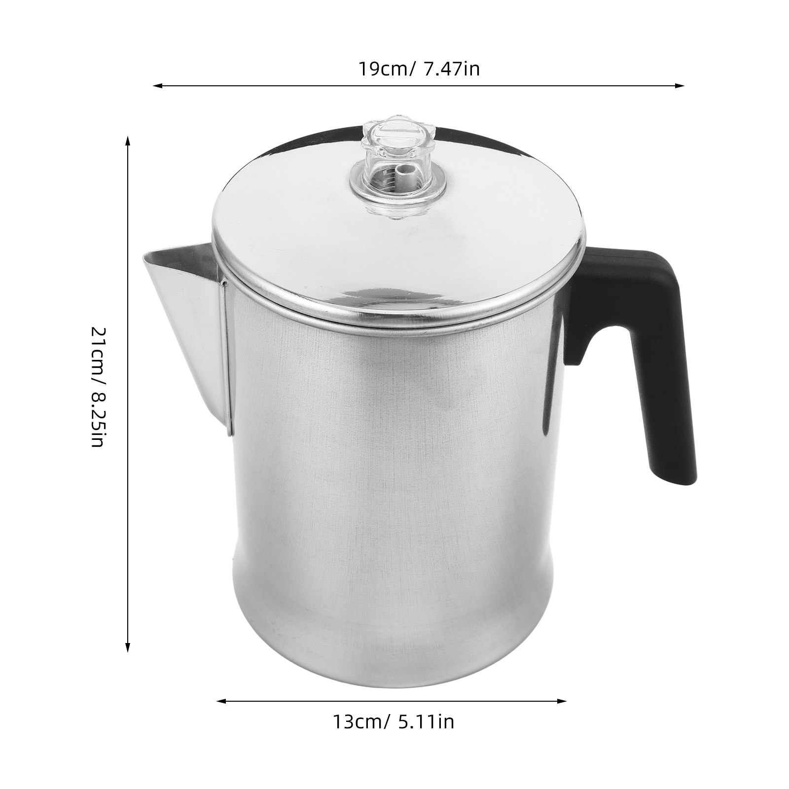 Large Capacity Aluminum Outdoo - Camp Percolator Coffee recensione e prezzo