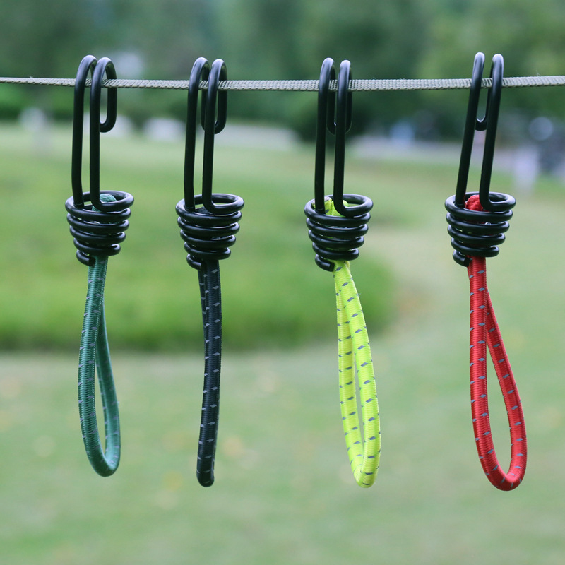 5Pcs Hooks Drawstring Elastic  - Camping Rope recensione e prezzo