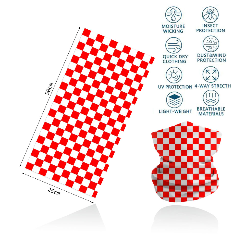 Plaid Pattern Headband Outdoor - Outdoor Camping Essential Gear recensione e prezzo