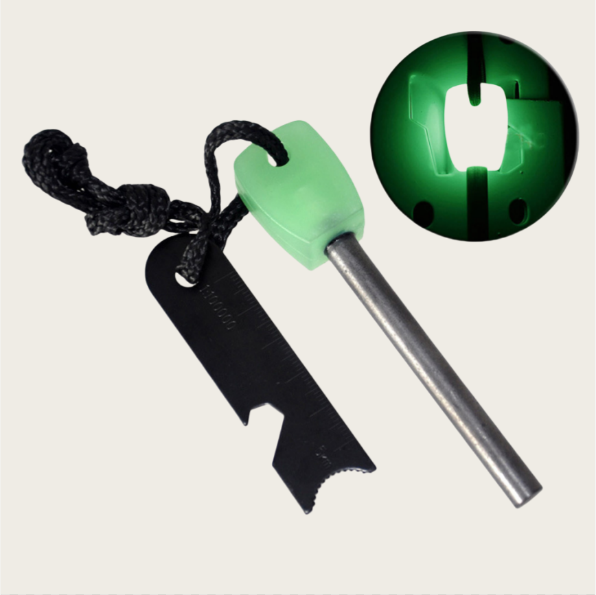 Bushcraft Outdoor Luminous Lar - Fire Starter Flint recensione e prezzo