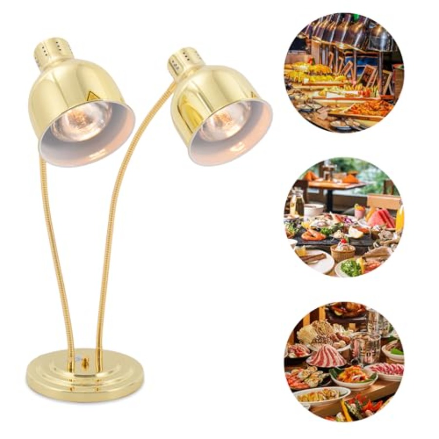 2-Head Food Warmer Lamp for Re - Headlamp recensione e prezzo