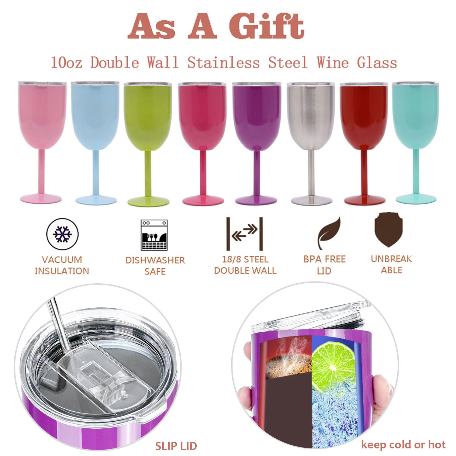 Custom Stainless Steel Wine Gl - Outdoor Camping Direct recensione e prezzo
