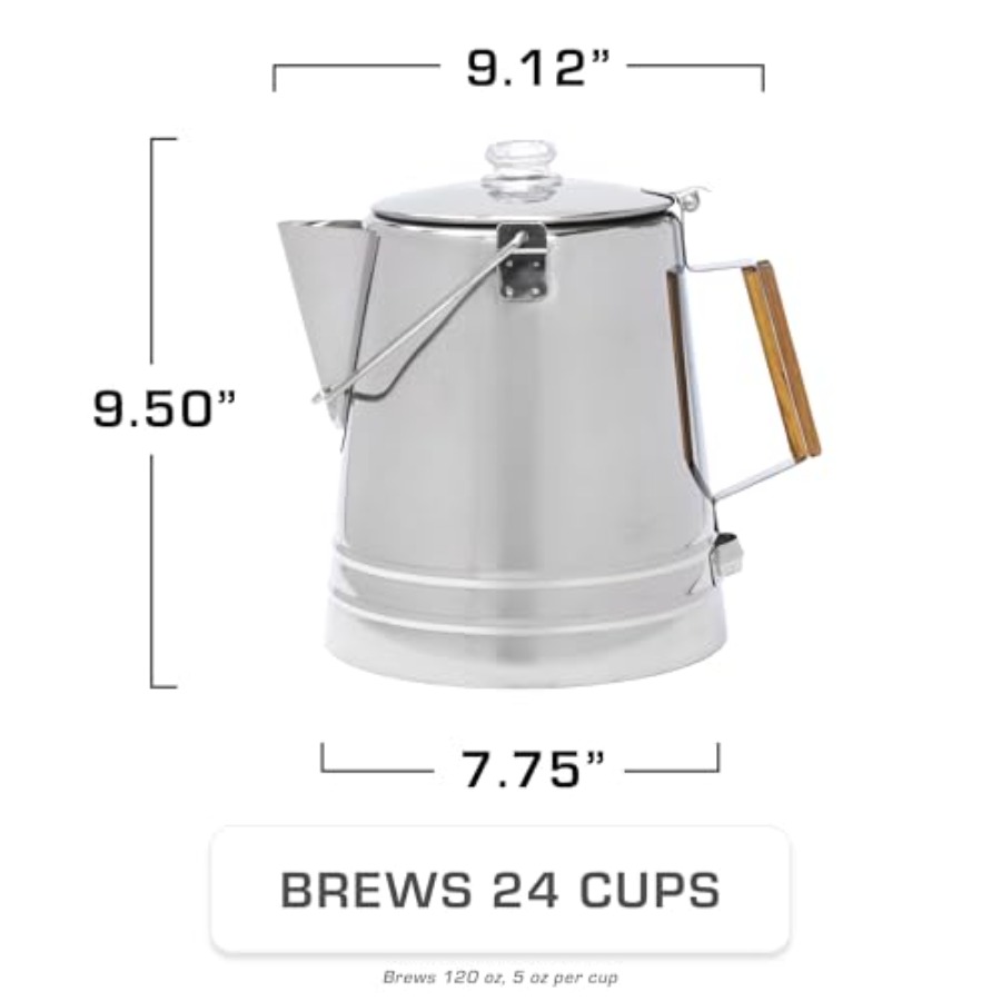 Camping coffee percolator stai - Camp Percolator Coffee recensione e prezzo