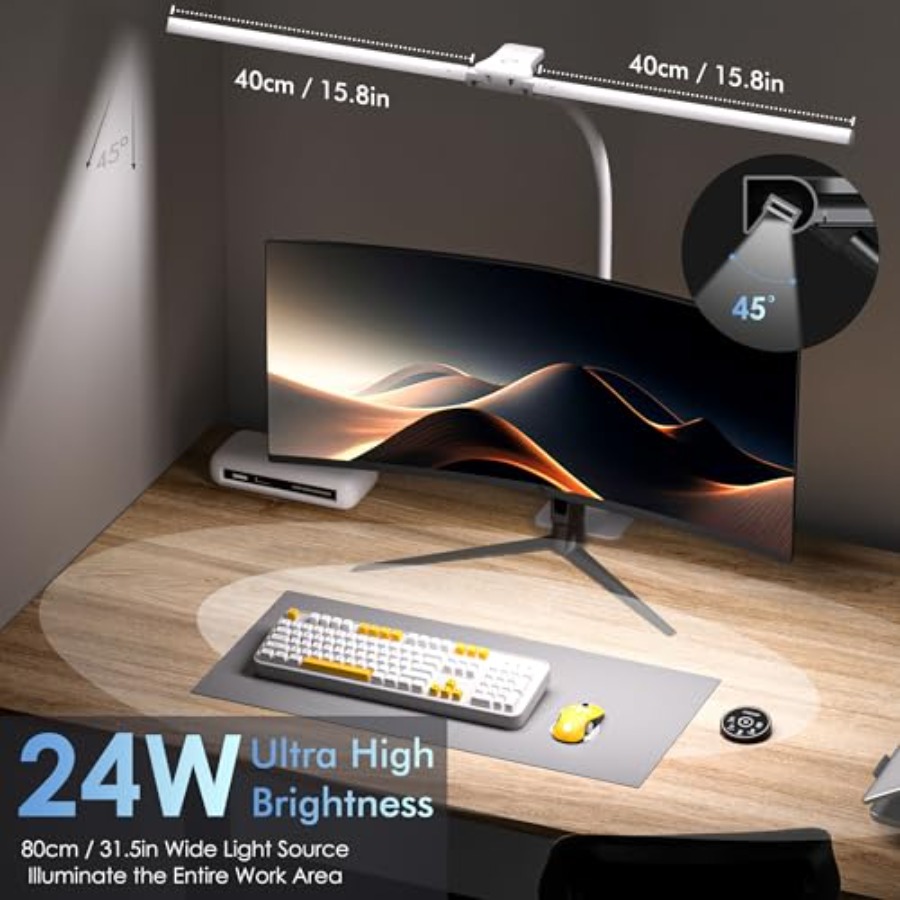 Desk Lamp with Metal Base, 31. - Headlamp recensione e prezzo
