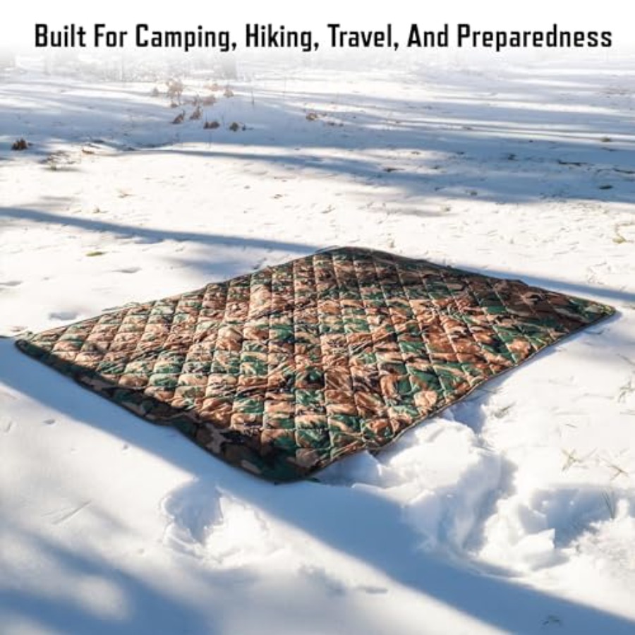 Rothco Camo Woobie Poncho Line - Outdoor Camping Essential Gear recensione e prezzo