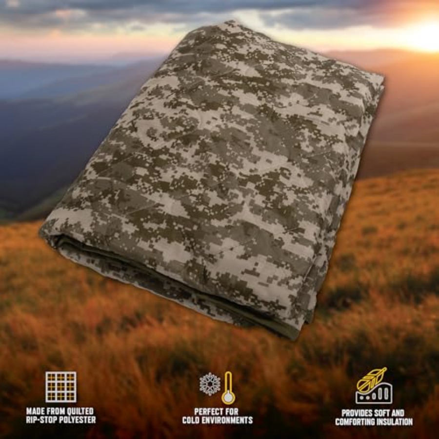 Rothco Camo Woobie Poncho Line - Outdoor Camping Essential Gear recensione e prezzo