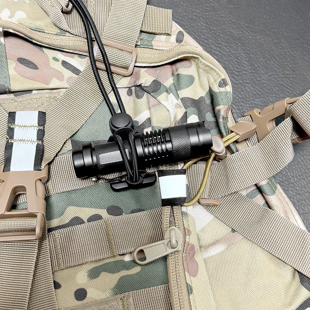 Flashlight Clip Outdoor Backpa - Camping Rope recensione e prezzo