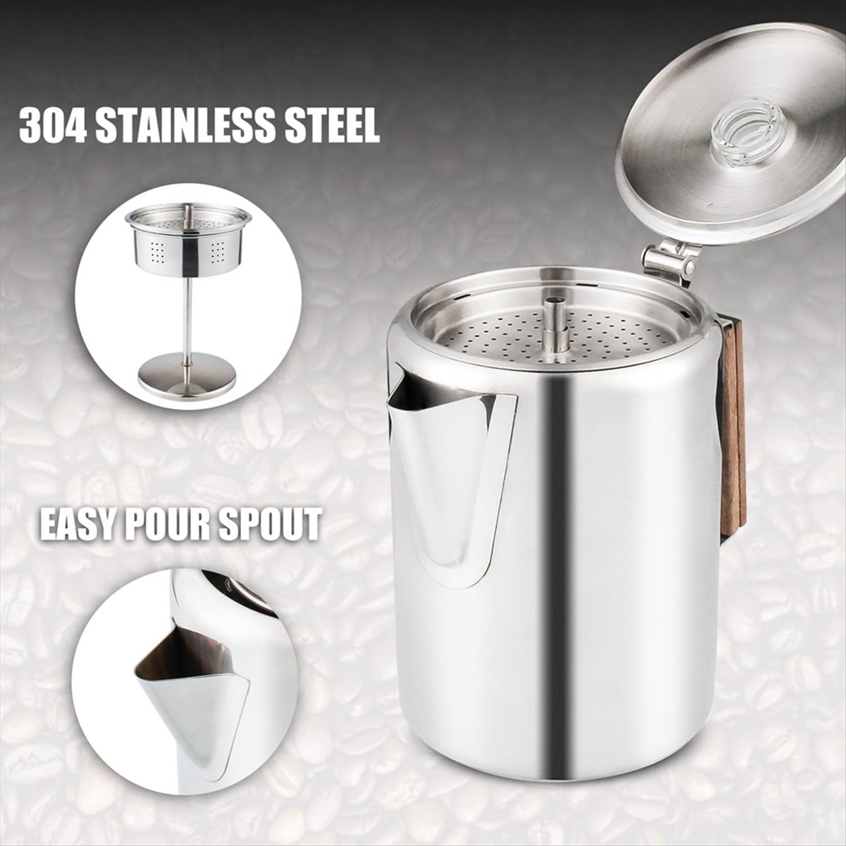 A56K Coffee Percolators Stovet - Camp Percolator Coffee recensione e prezzo