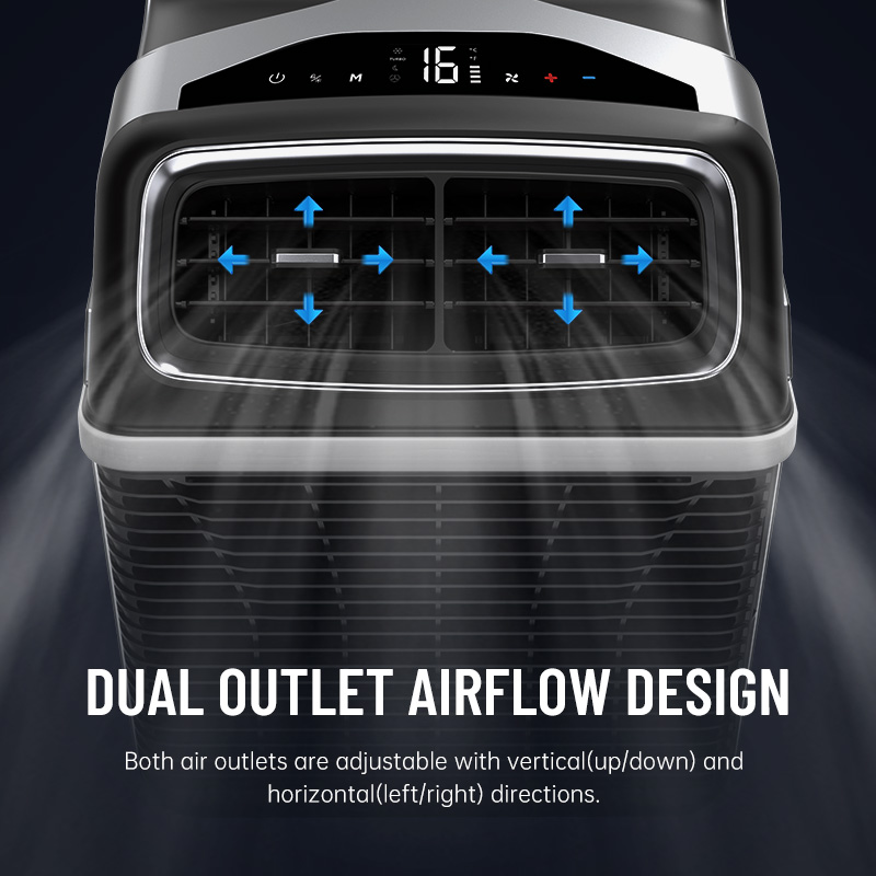 R290 Small Air Conditioner Por - Outdoor Camping Air Conditioner recensione e prezzo