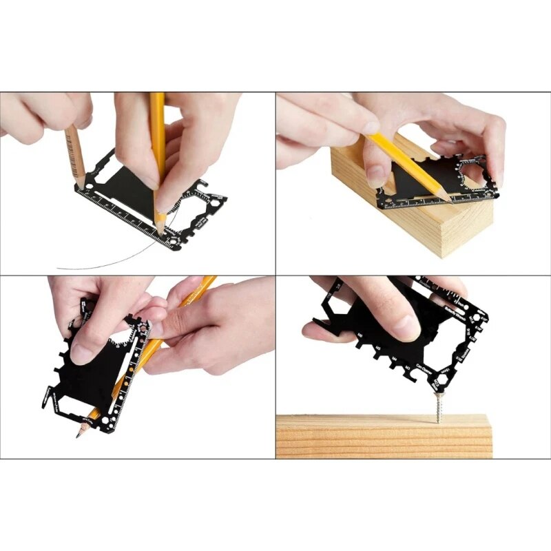 Multi Tool 46 in 1 Credit Card - Outdoor Camping Essential Gear recensione e prezzo