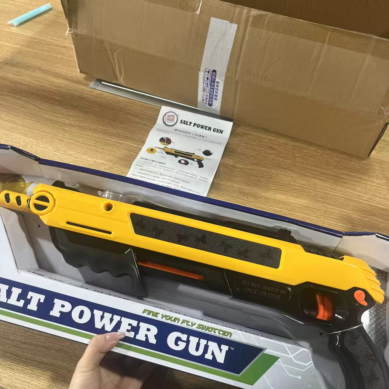 Yellow Salt Gun Mosquito & Fly - Outdoor Camping Direct recensione e prezzo