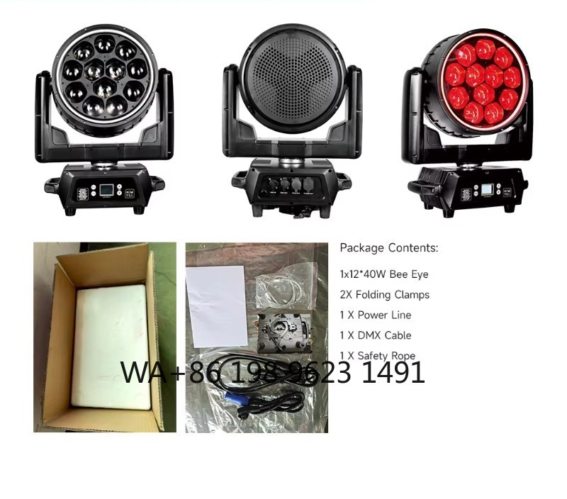 RGBW 4in1 Bee Eyes DMX Moving  - Headlamp recensione e prezzo