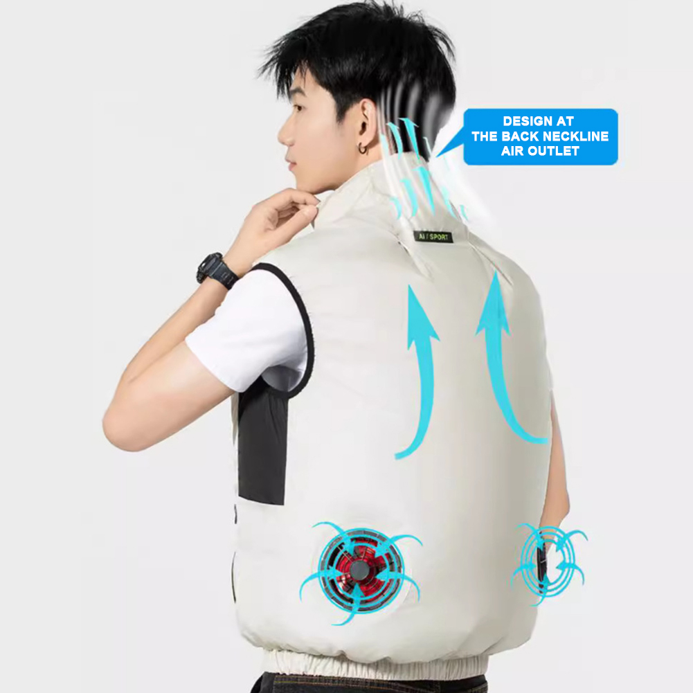 2025 Cooling Fan Vest Air Cond - Outdoor Camping Air Conditioner recensione e prezzo