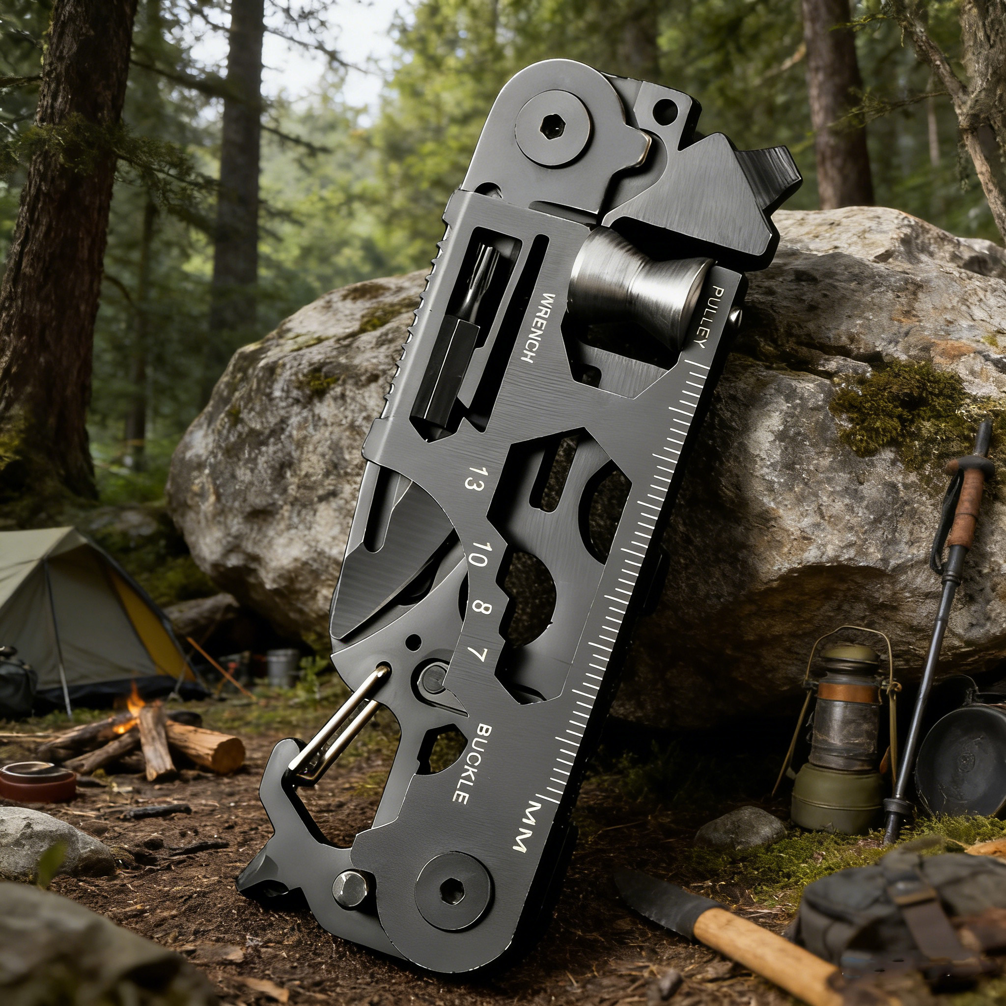 Multifunctional Outdoor Tool C - Outdoor Camping Essential Gear recensione e prezzo