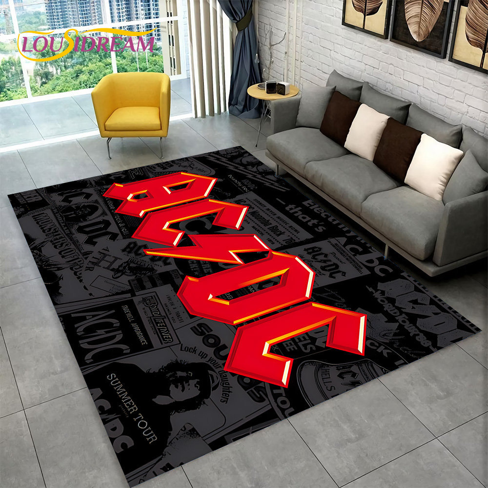 AC/DC Rock Band Area Rug Large - Outdoor Camping Mats Large recensione e prezzo