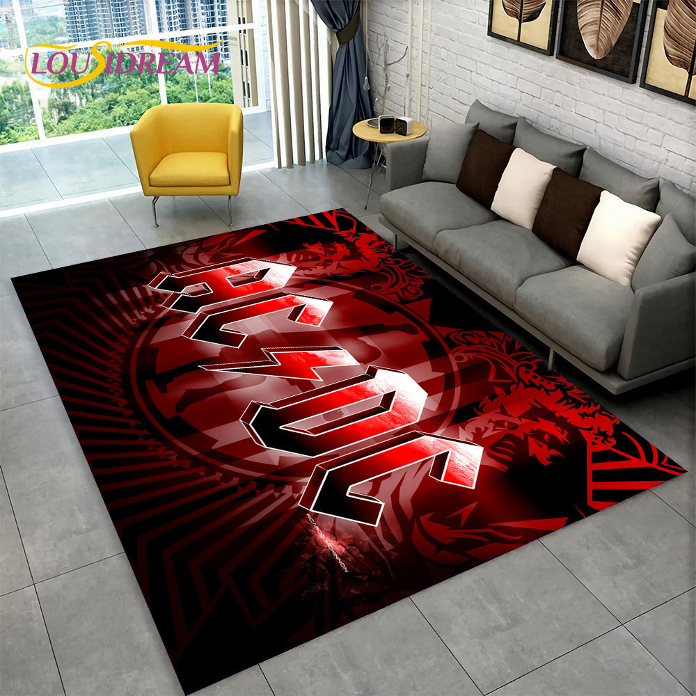 AC/DC Rock Band Area Rug Large - Outdoor Camping Mats Large recensione e prezzo