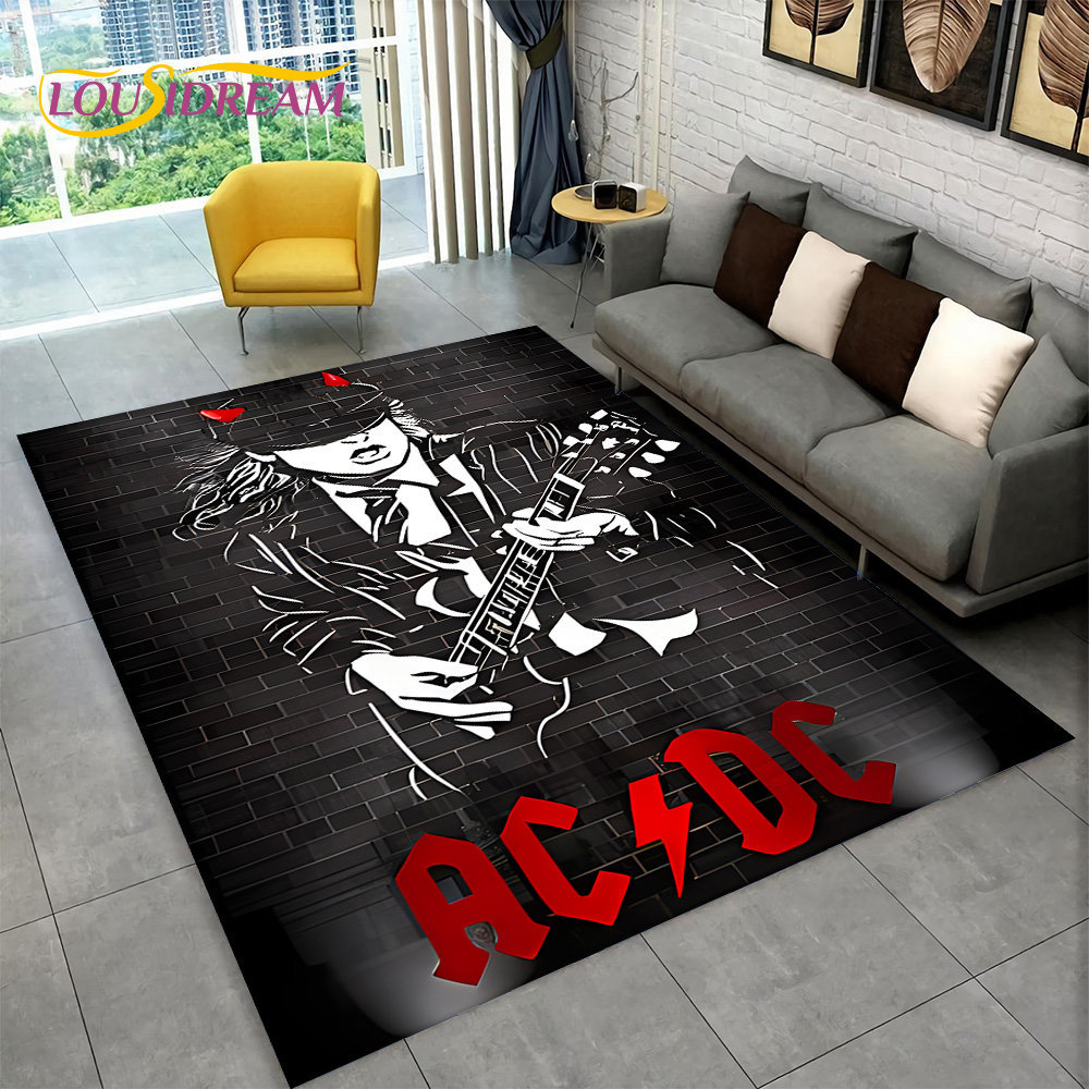 AC/DC Rock Band Area Rug Large - Outdoor Camping Mats Large recensione e prezzo