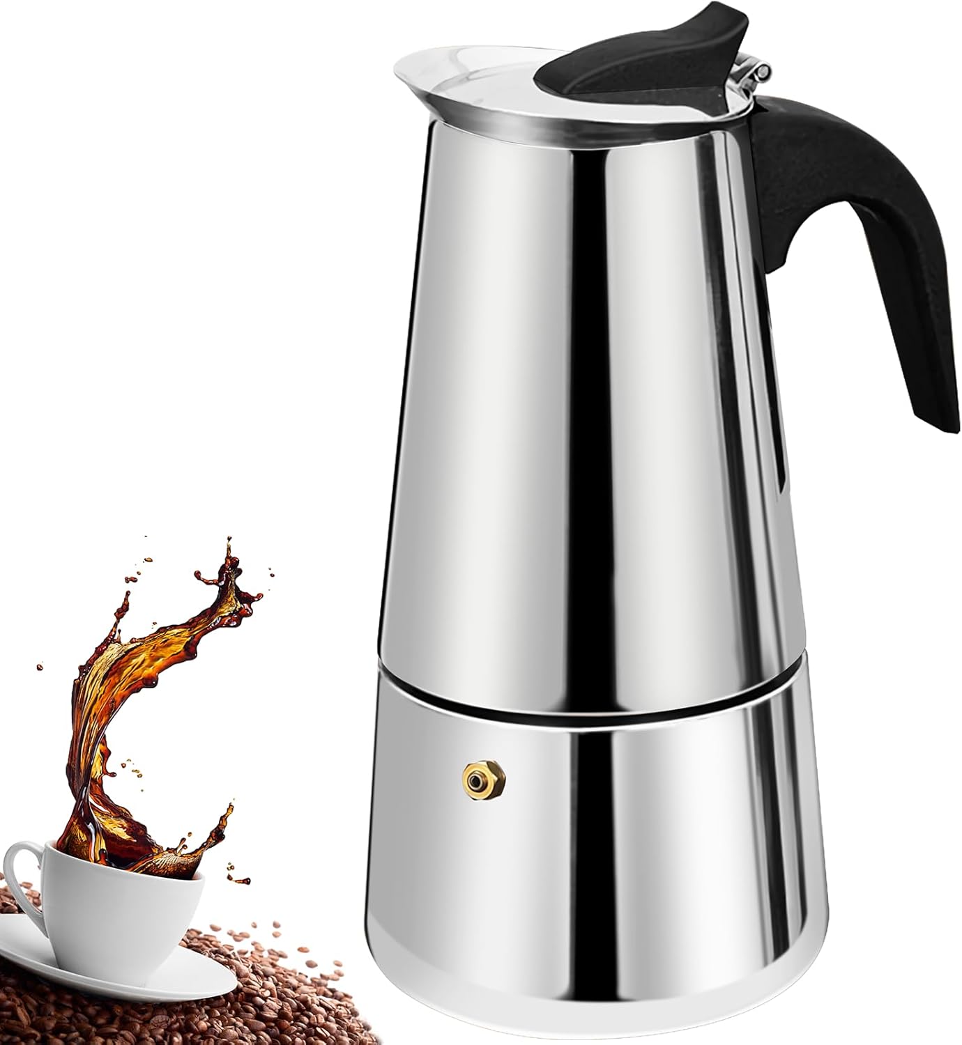 2 Cup Stovetop Espresso Maker  - Camp Percolator Coffee recensione e prezzo