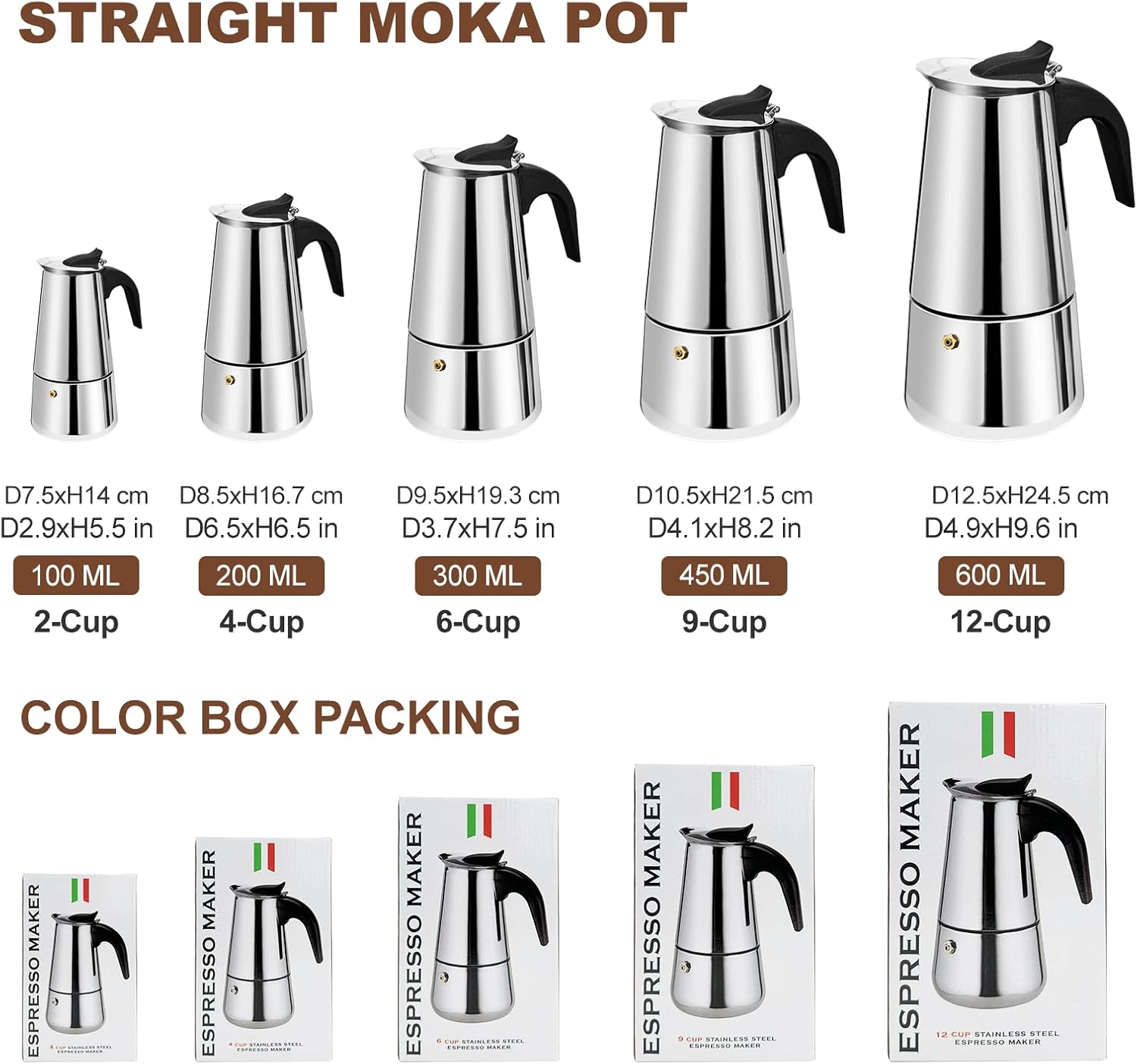2 Cup Stovetop Espresso Maker  - Camp Percolator Coffee recensione e prezzo