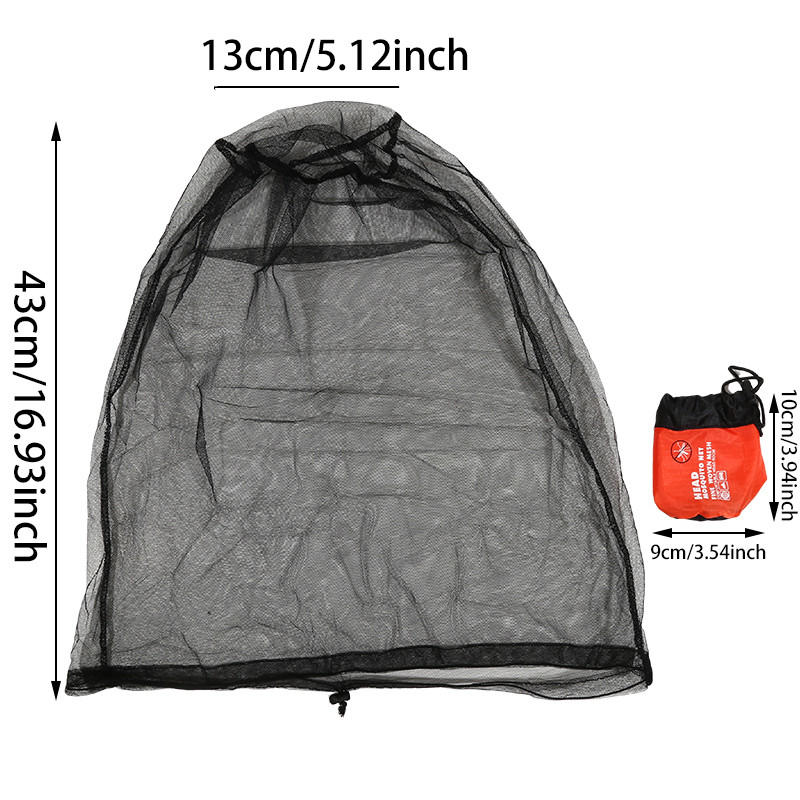 Outdoor Mosquito Head Mesh Net - Outdoor Yurt Camping recensione e prezzo