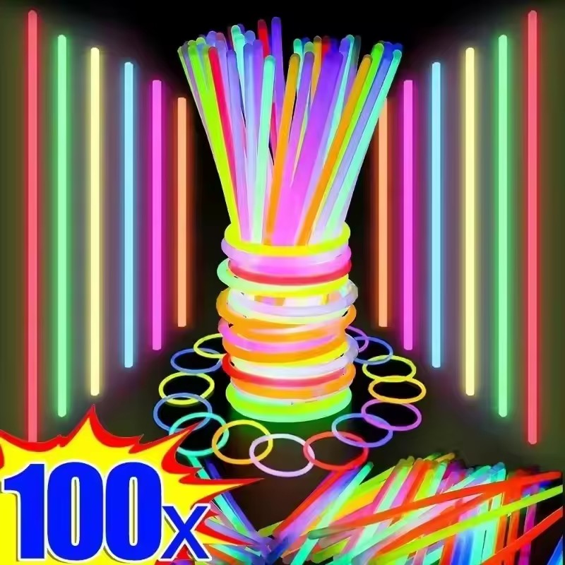 50/100Pcs Fluorescence Sticks  - Glow Sticks Survival recensione e prezzo