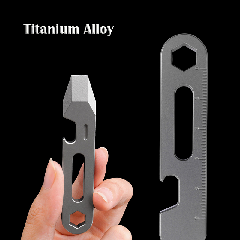8CM  CNC TC4 Titanium Alloy Cr - Outdoor Camping Essential Gear recensione e prezzo